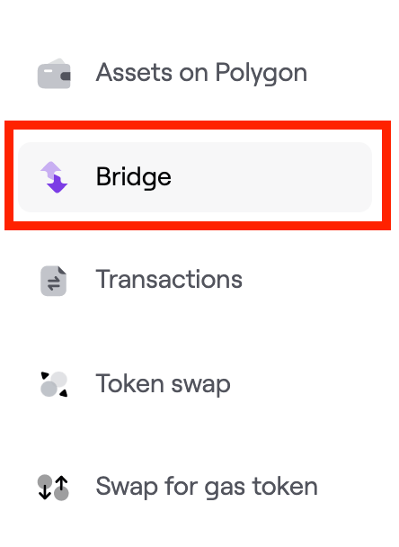 interface polygon bridge