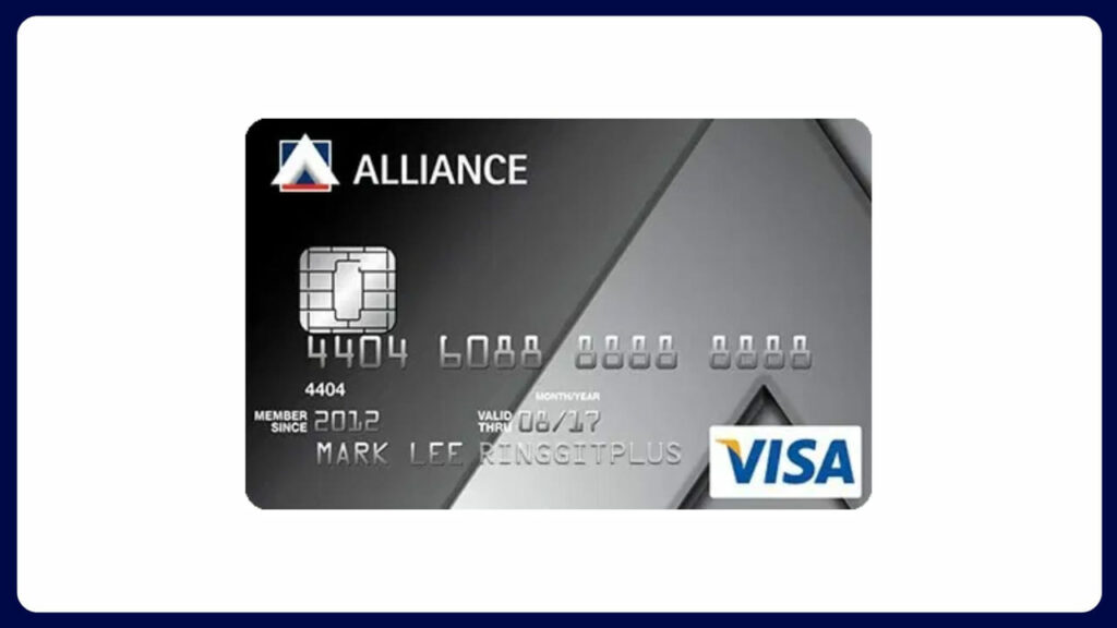 alliance bank visa basic