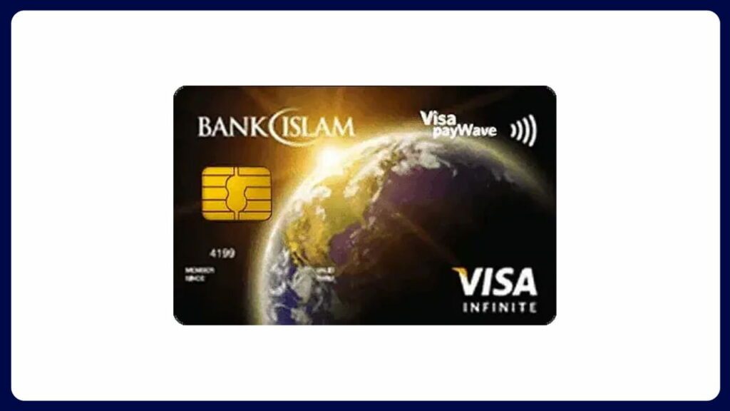 bank islam infinite visa credit card i