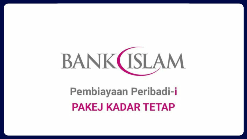 bank islam pembiayaan peribadi i pakej dengan kadar tetap