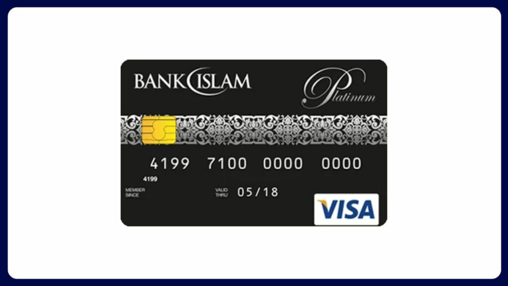bank islam platinum visa credit card i