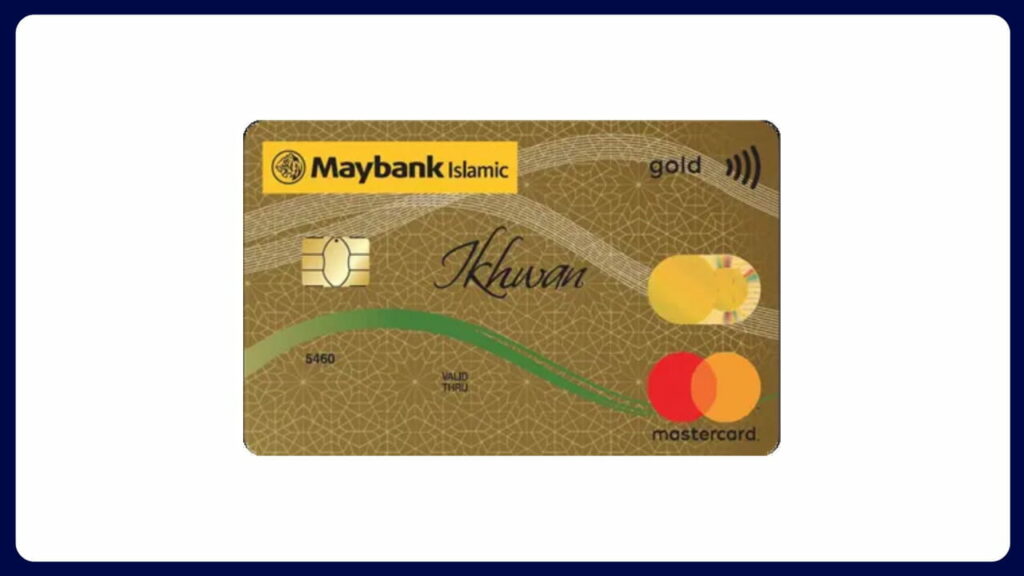 maybank islamic mastercard ikhwan gold card