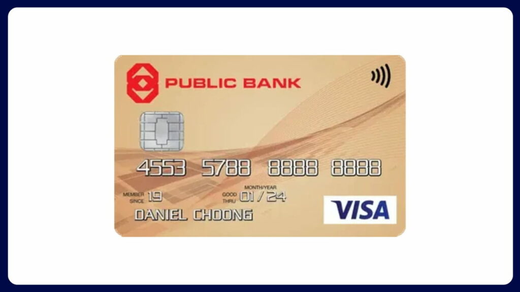 public bank gold visa