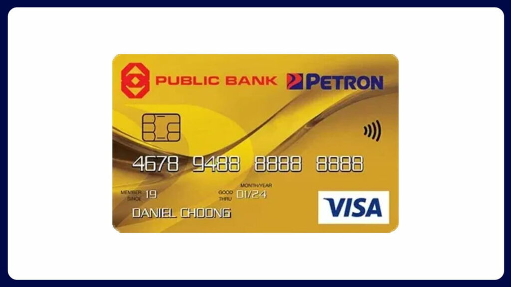 public bank petron visa gold