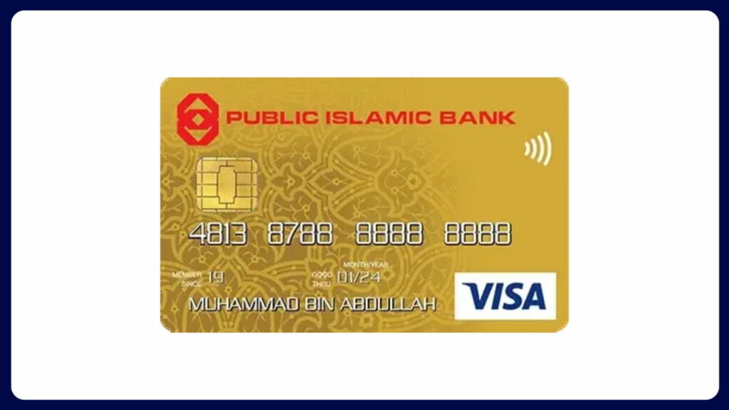 public islamic bank visa gold credit card i