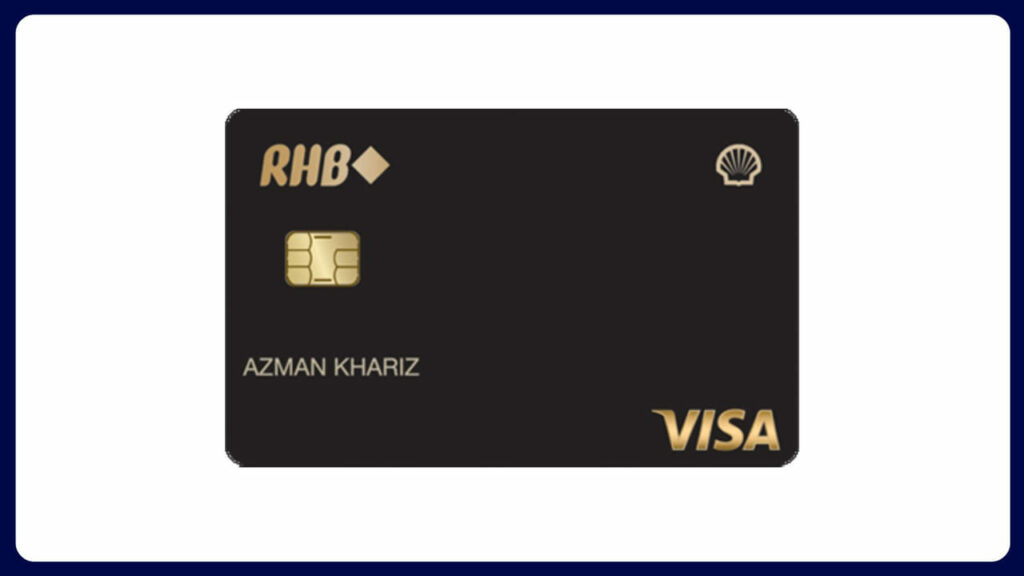 rhb shell visa credit card