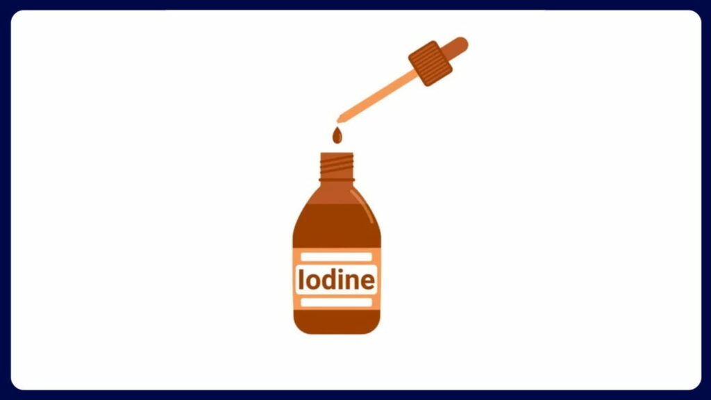 uji emas dengan iodine
